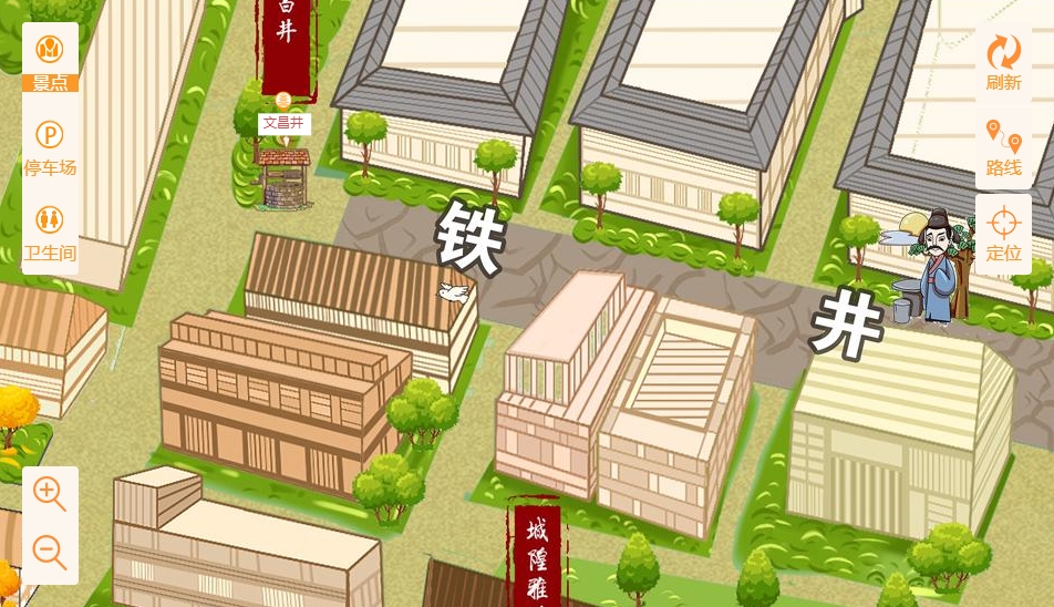 绥中智慧景区：手绘地图与语音导览的完美融合